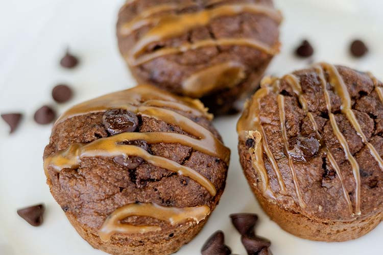 1 Dozen Double Chocolate Chip Protein Muffins